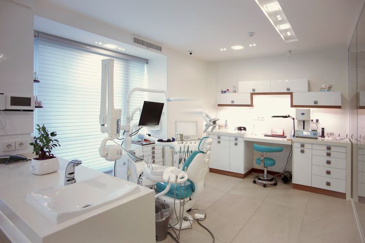 A calm, sunlit dental clinic